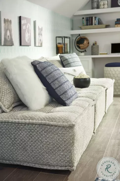 Bales Taupe Modular Sofa
