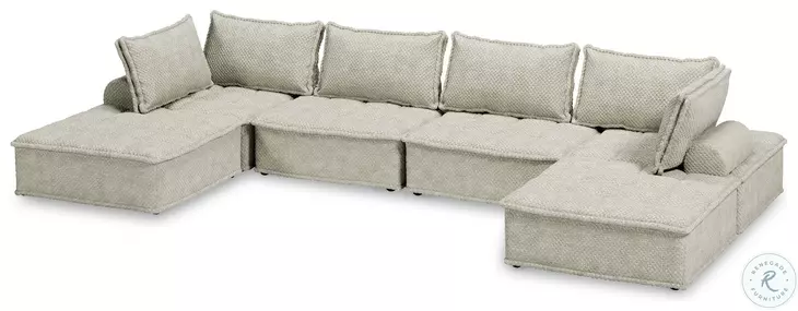 Bales Taupe 6 Piece Modular Sectional