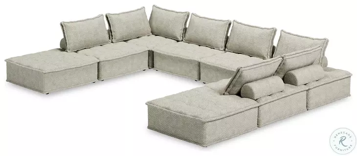 Bales Taupe 8 Piece Modular Sectional