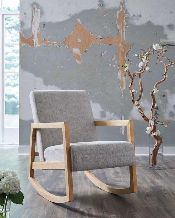 Wychworth Gray Performance Fabric Upholstered Accent Chair