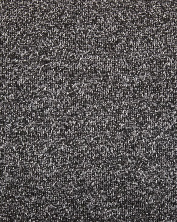 Vreni Charcoal and Black Upholstered Accent Chair with Ottoman