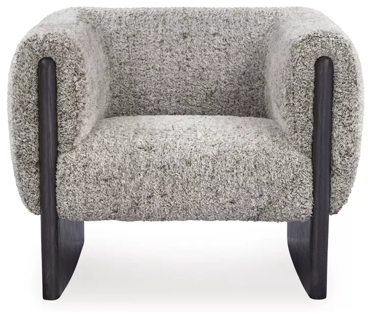 Olethea Oatmeal Upholstered Accent Chair