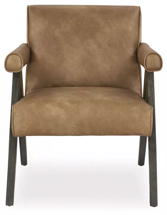Goda Caramel Upholstered Accent Chair