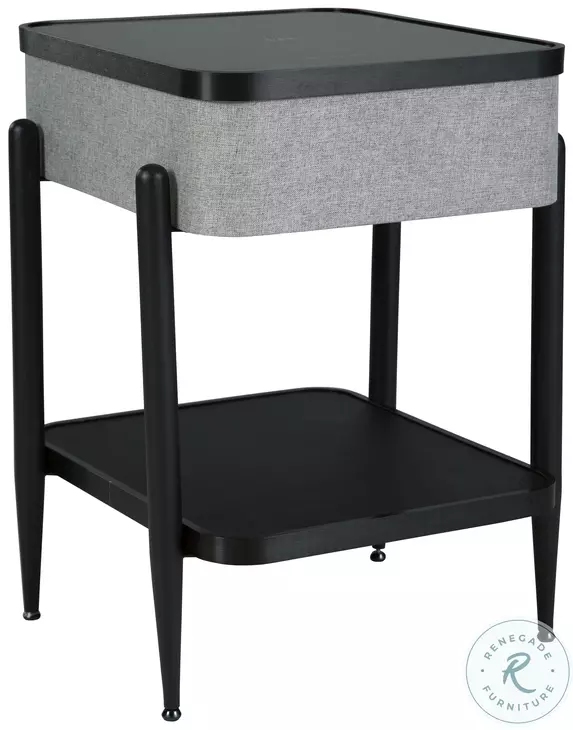 Jorvalee Black Accent Table