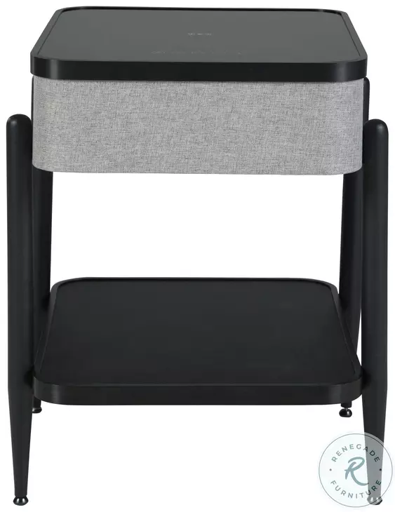 Jorvalee Black Accent Table