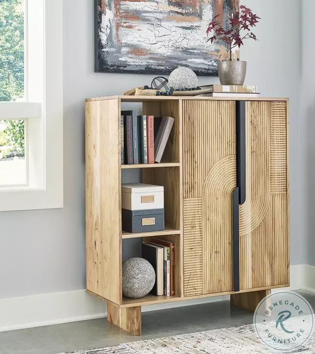 Kierwell Natural Accent Cabinet