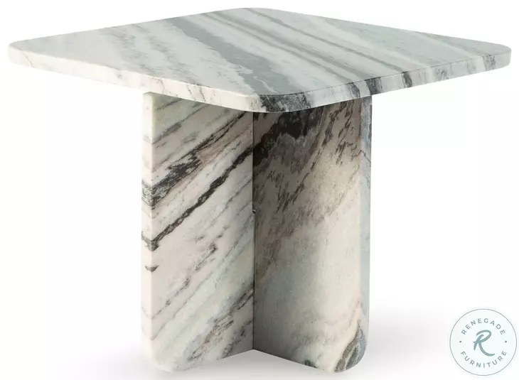 Baretton Black And White Small Accent Coffee Table