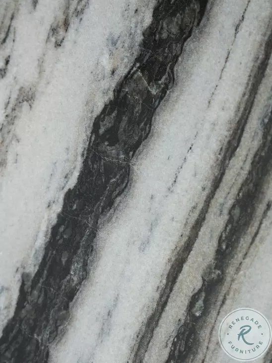 Baretton Black And White Small Accent Coffee Table