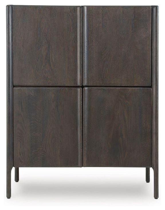 Orsonal Espresso Brown 4 Accent Cabinet