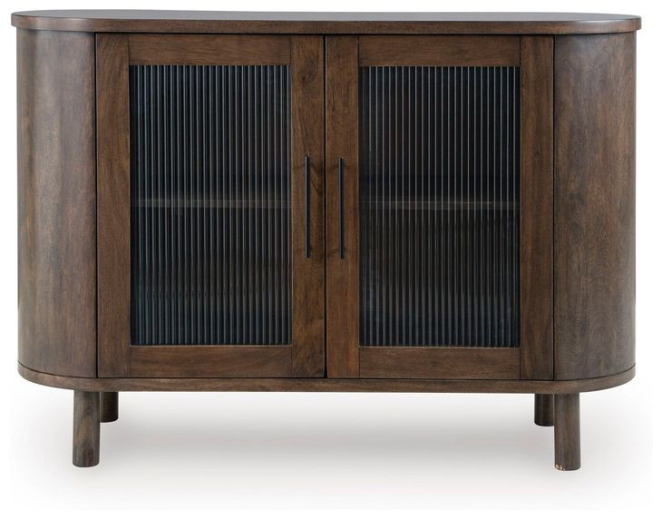 Mayridge Medium Brown 2 Door Accent Cabinet