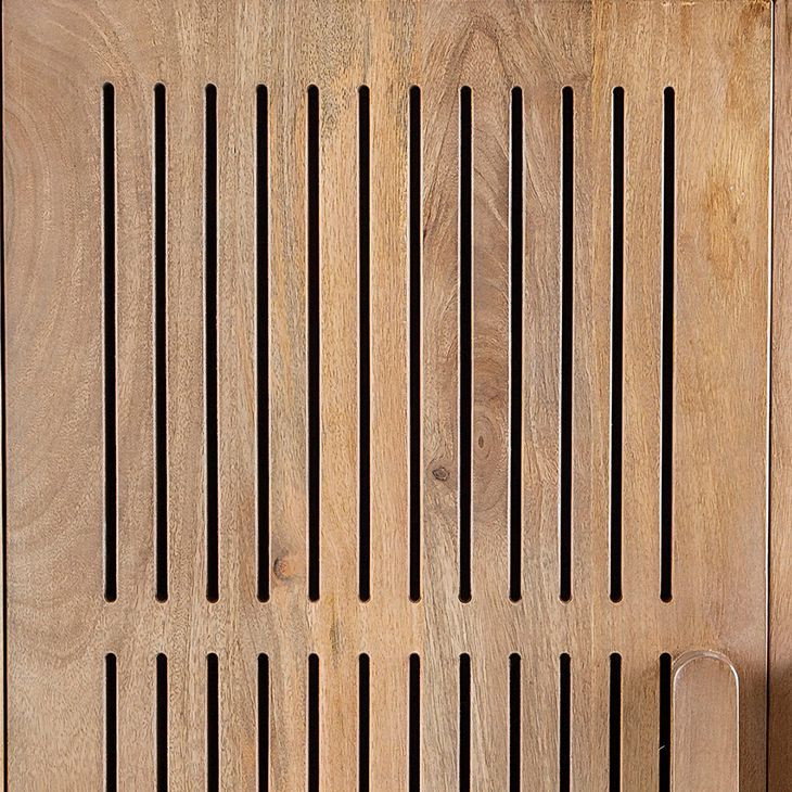 Pellamour Natural Brown 2 Door Bar Cabinet