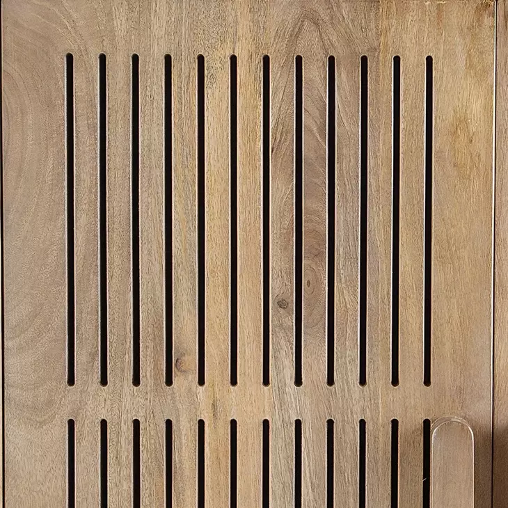 Pellamour Natural Brown 2 Door Bar Cabinet