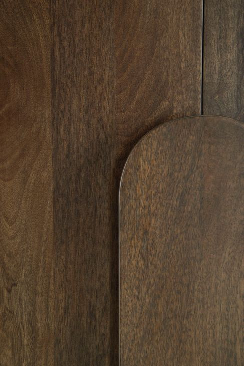 Thoren Medium Brown 2 Door Accent Cabinet