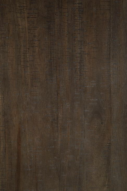 Benhall Dark Brown 2 Glass Door Accent Cabinet