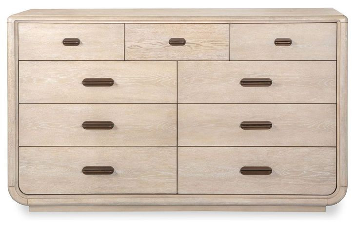Sunset Cove Sanibel Brown 9 Drawer Dresser