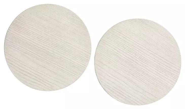 Refton Balboa Mist Round Nesting Accent Table
