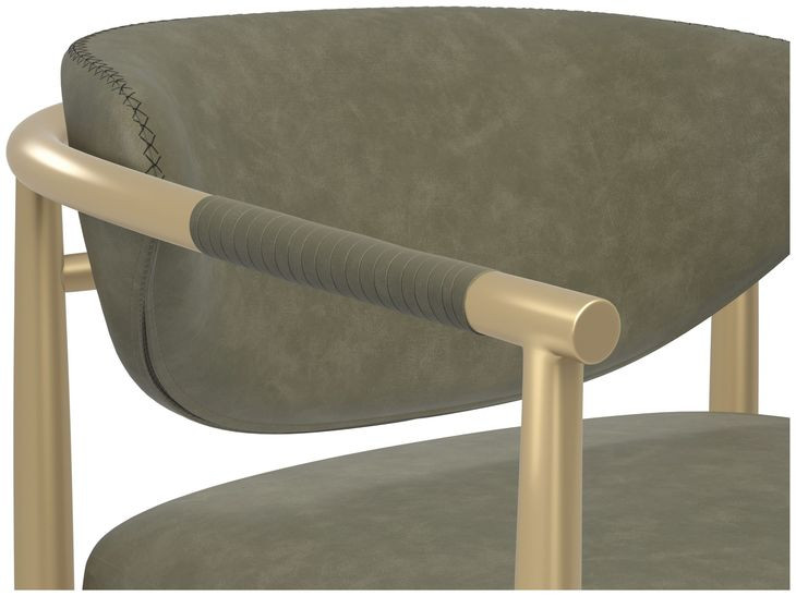 Heloise Ivanhoe Pine Upholstered Bar Stool