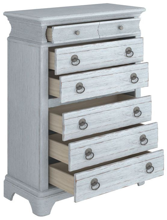 Summer Creek Upholstered Sleigh Bedroom Set