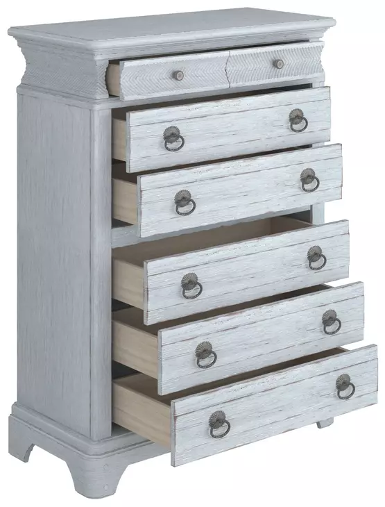 Summer Creek Upholstered Sleigh Bedroom Set