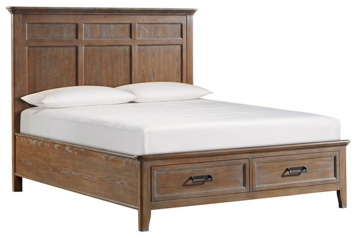 Alta Harvest Queen Storage Panel Bed