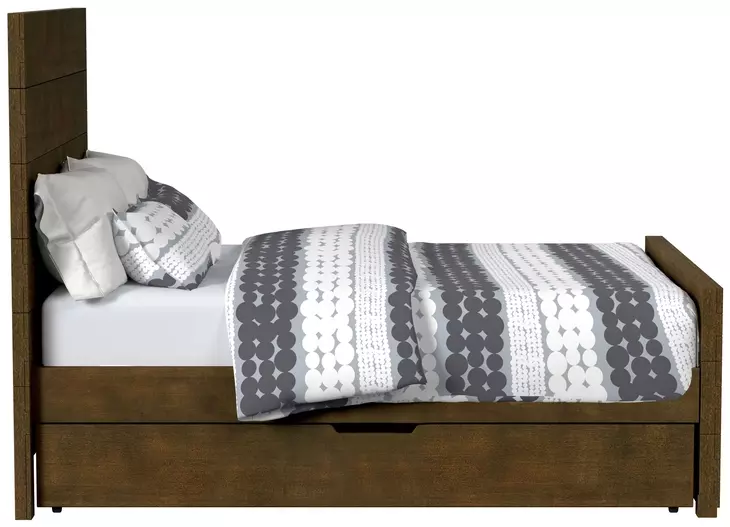 Dovetail Graphite Full Panel Bed