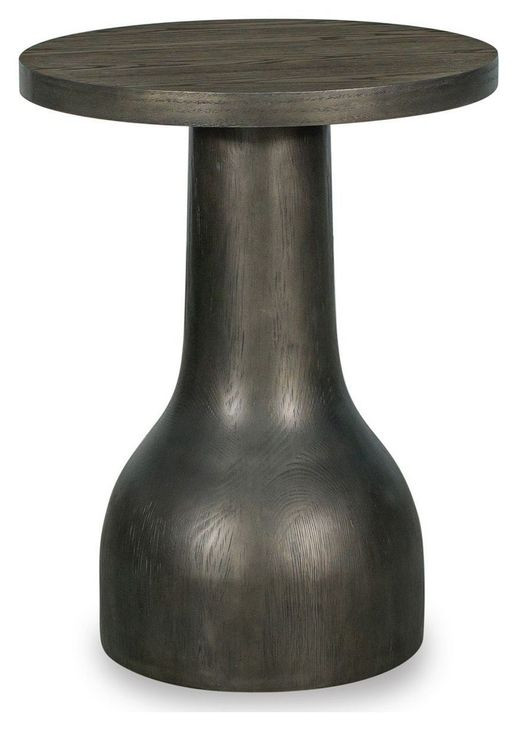 Saddlewood Coffee Bean Round Accent Table