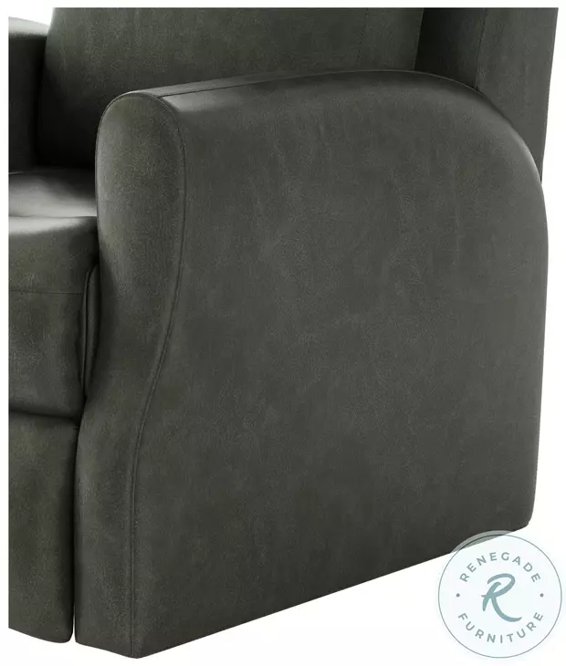 Fame Passion Slate Power Headrest Rocker Recliner