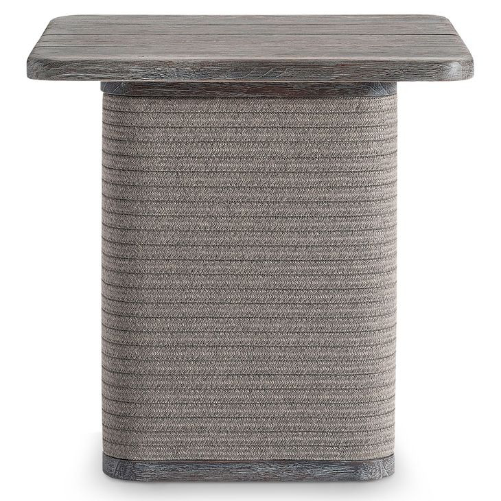 Rialto Brown Square Outdoor Side Table