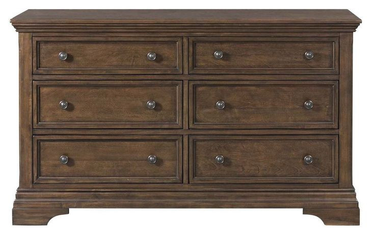 Olivia Rosewood 6 Drawer Dresser