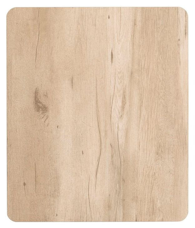 Craftsman Ridge Driftwood and Black Rectangular End Table