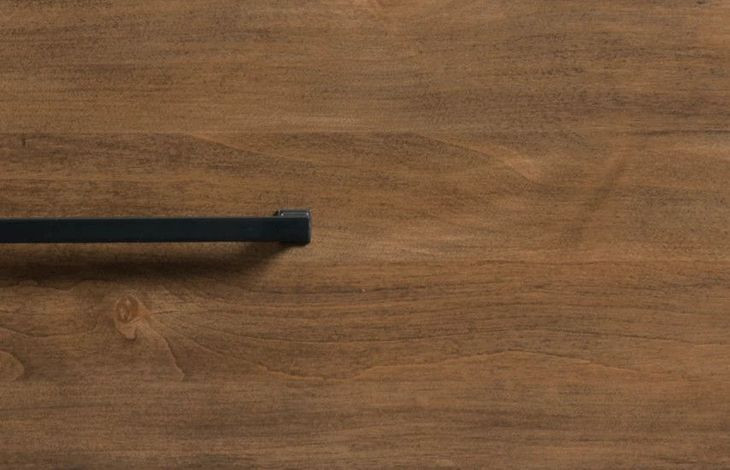 Abode Edie Medium Stain Rectangular Drawer End Table