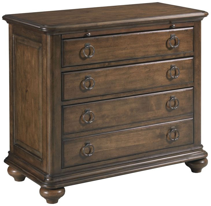 Commonwealth Witham Medium Stain 4 Drawer Bachelor's Chest
