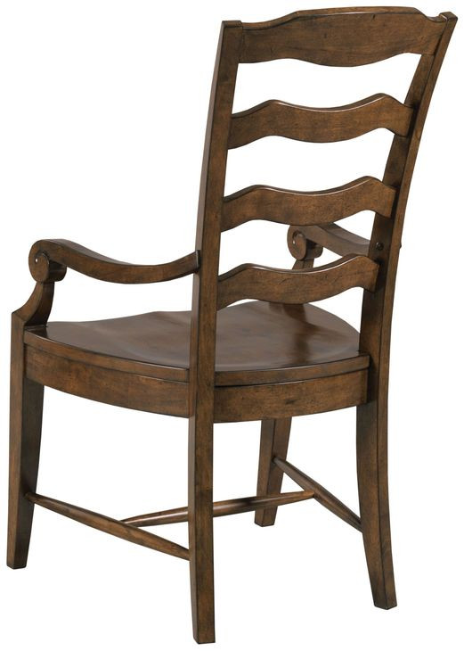Commonwealth Renner Medium Stain Arm Chair