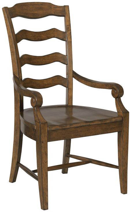 Commonwealth Renner Medium Stain Arm Chair