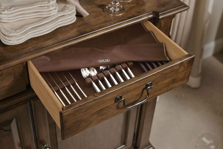 Commonwealth Monte Medium Stain 2 Drawer Buffet