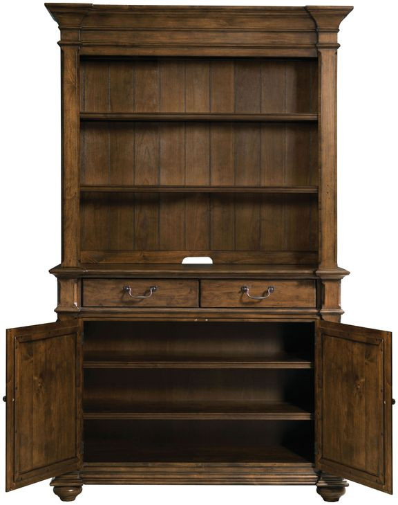 Byron Rich Hazelnut Extendable Round Dining Room Set