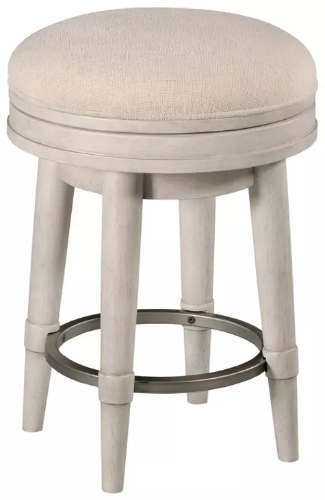 Domaine Beige Counter Height Swivel Stool