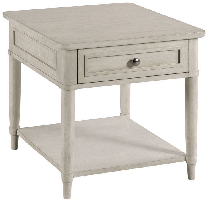 Domaine Beige Rectangular End Table