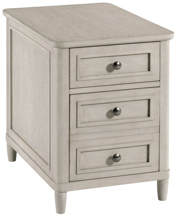 Domaine Beige 3 Drawer Chairside Chest