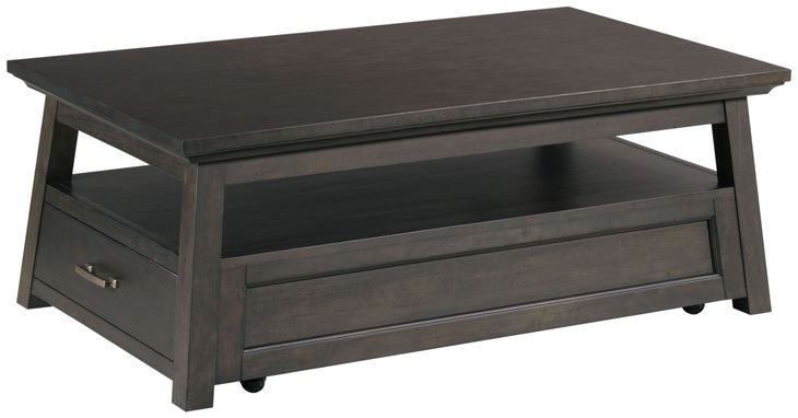 Bessemer Black Rectangular Lift Top Cocktail Table