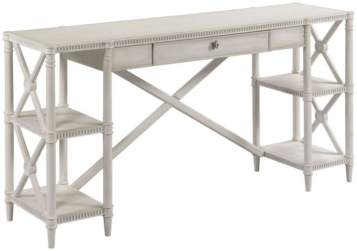 Terrace White Rectangular Sofa Table