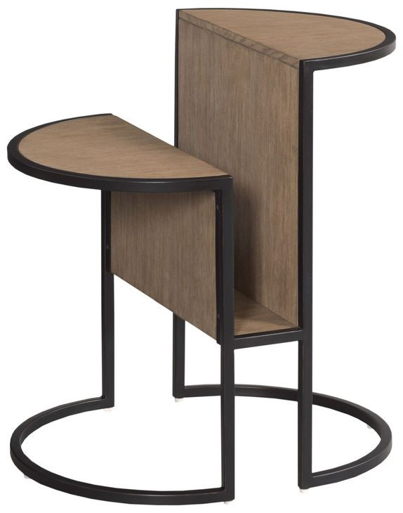 Nash Light Stain Freeform Accent Magazine Table