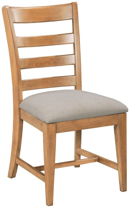 Kafe Cappuccino Ladder Back Performance Fabric Dining Chair