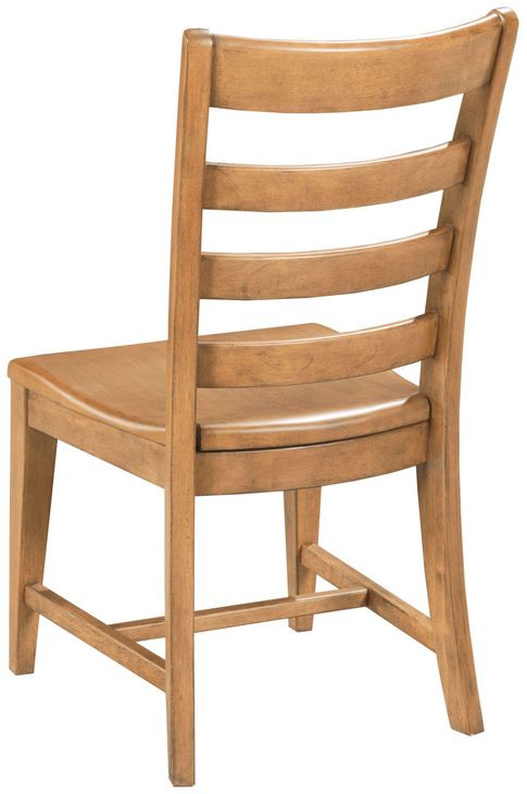 Kafe Cappuccino Ladder Back Performance Fabric Dining Chair