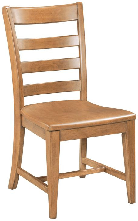 Kafe Cappuccino Ladder Back Performance Fabric Dining Chair