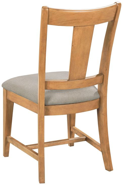 Kafe Cappuccino Performance Fabric Splat Back Dining Chair