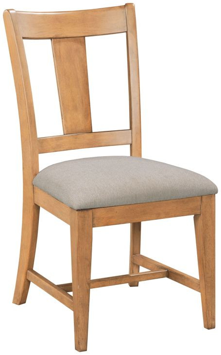 Kafe Cappuccino Performance Fabric Splat Back Dining Chair
