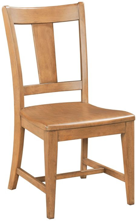 Kafe Cappuccino Performance Fabric Splat Back Dining Chair