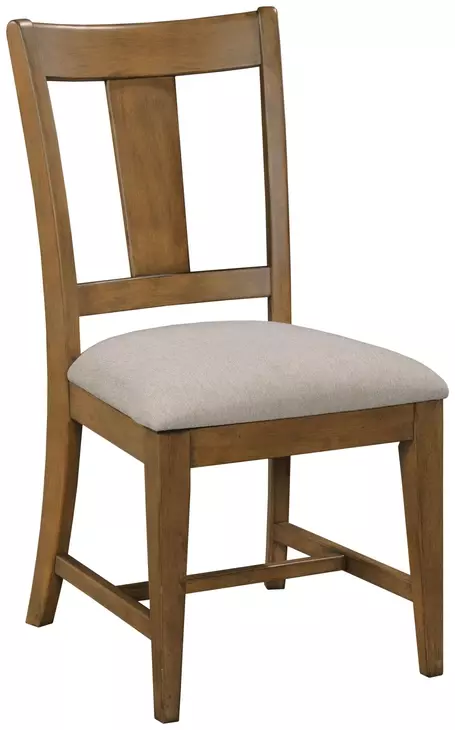 Kafe Cappuccino Splat Back Performance Fabric Dining Chair