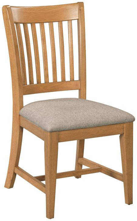 Kafe Cappuccino Performance Fabric Rake Back Dining Chair